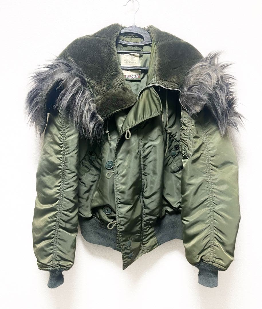 ALPHAINDUSTRIES N-2B USA製 80's フライトジャケット