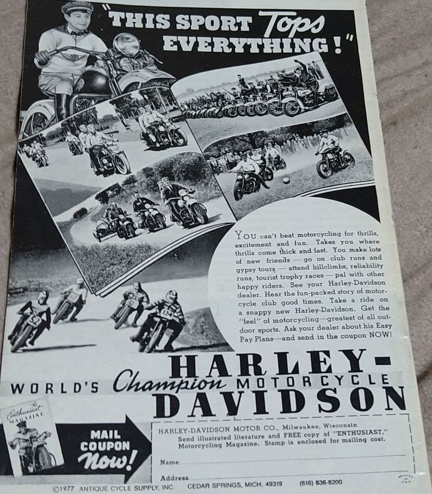 ハーレーダビットソン本