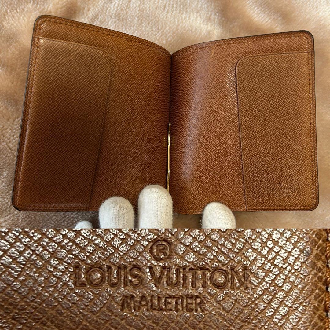ルイヴィトンLOUISVUITTONマネークリップポルトフォイユパンスモノグラム