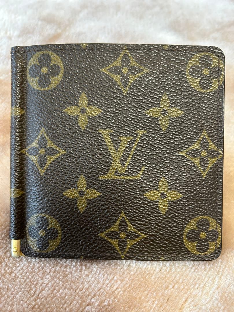 ルイヴィトンLOUISVUITTONマネークリップポルトフォイユパンスモノグラム