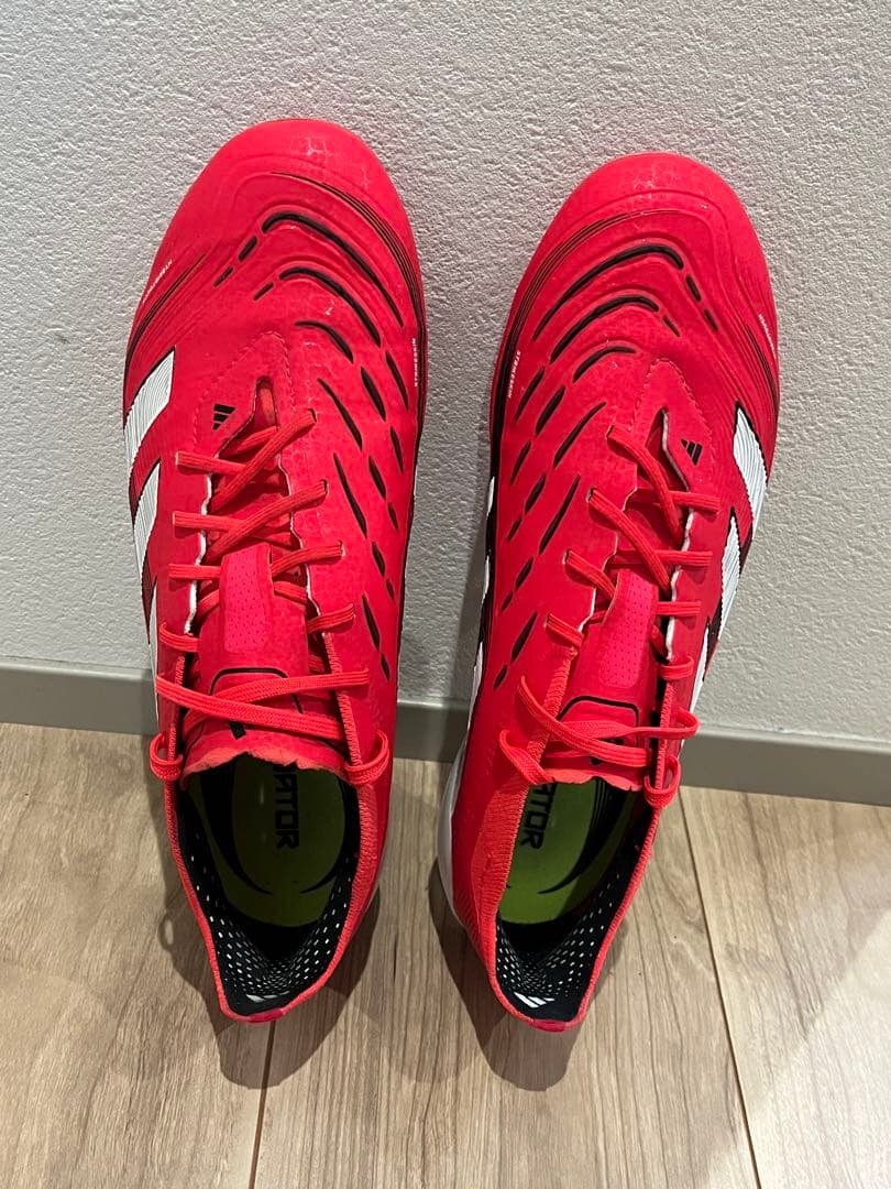 adidas プレデターELITE AG レッド 25cm