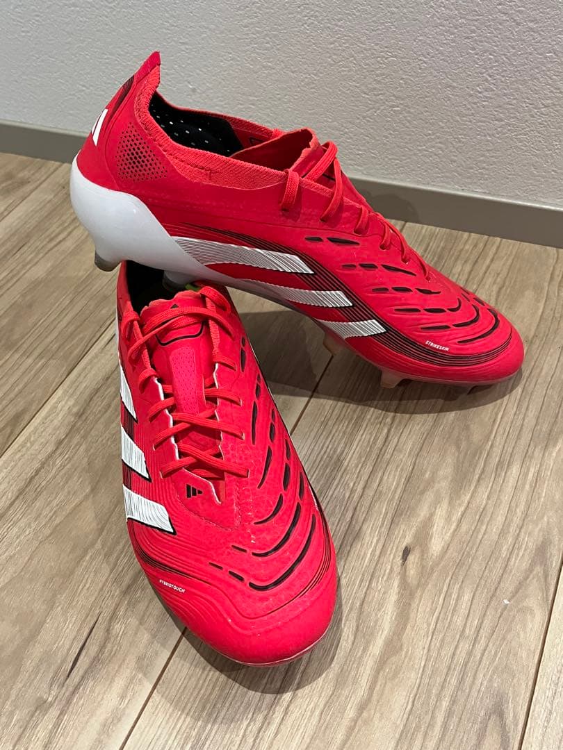 adidas プレデターELITE AG レッド 25cm