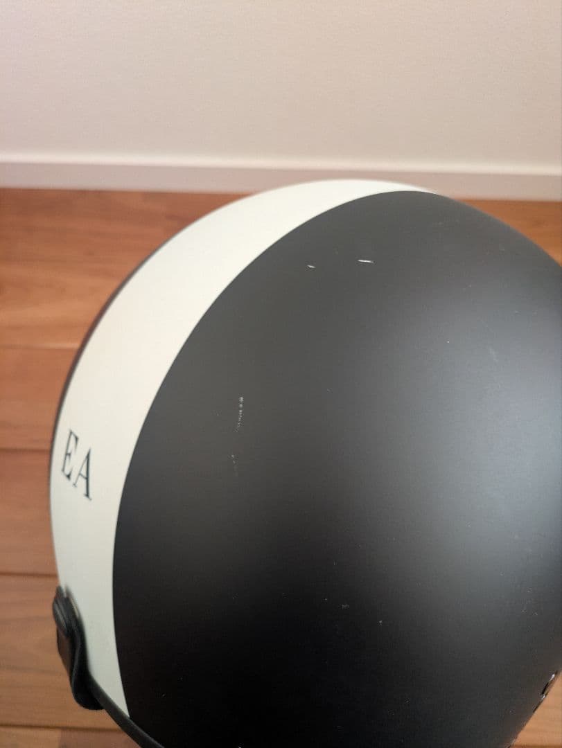 EMPORIOARMANI　ジェットヘルメット マットブラック　イタリア製未使用