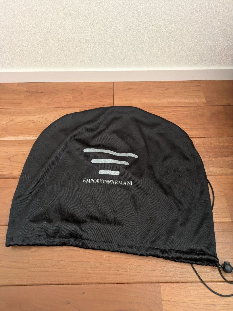 EMPORIOARMANI　ジェットヘルメット マットブラック　イタリア製未使用
