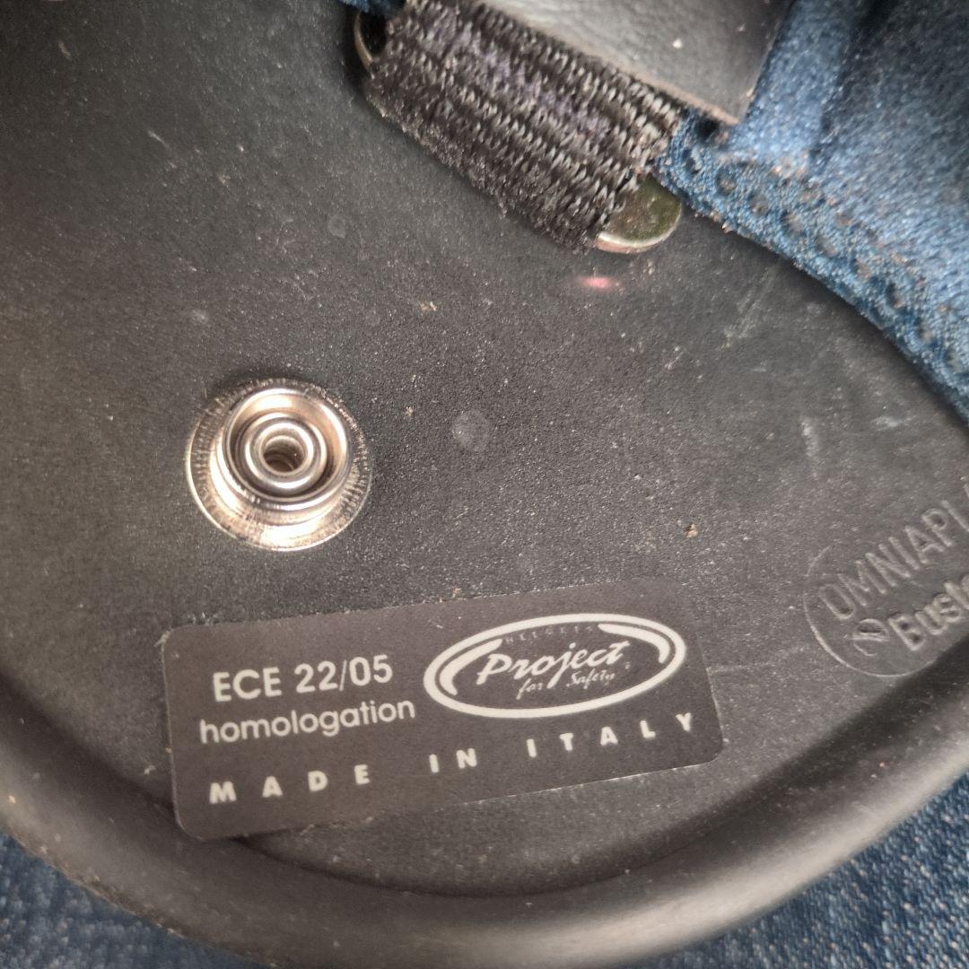 EMPORIOARMANI　ジェットヘルメット マットブラック　イタリア製未使用