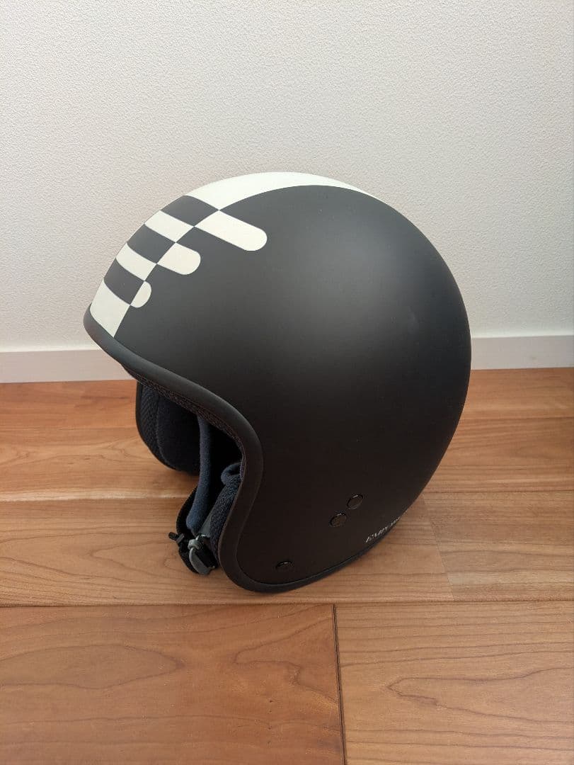 EMPORIOARMANI　ジェットヘルメット マットブラック　イタリア製未使用