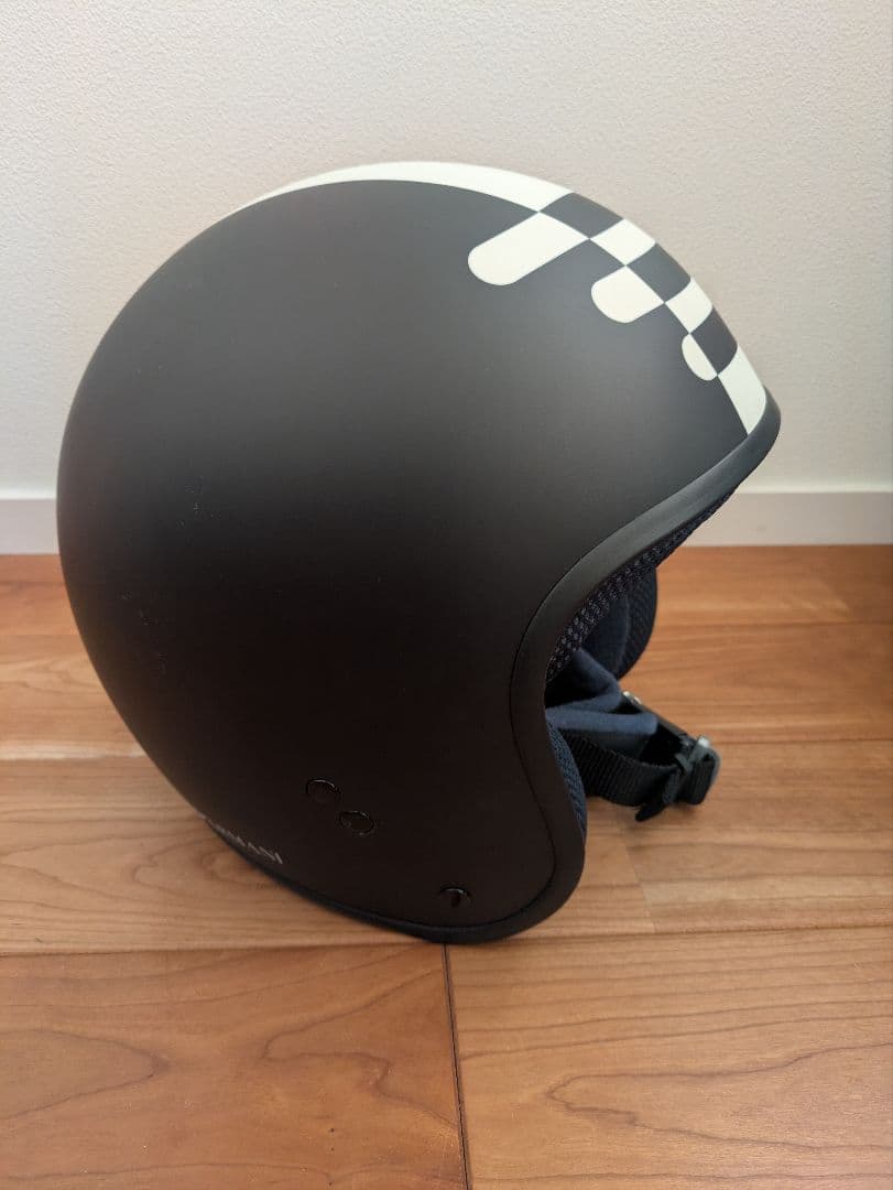 EMPORIOARMANI　ジェットヘルメット マットブラック　イタリア製未使用