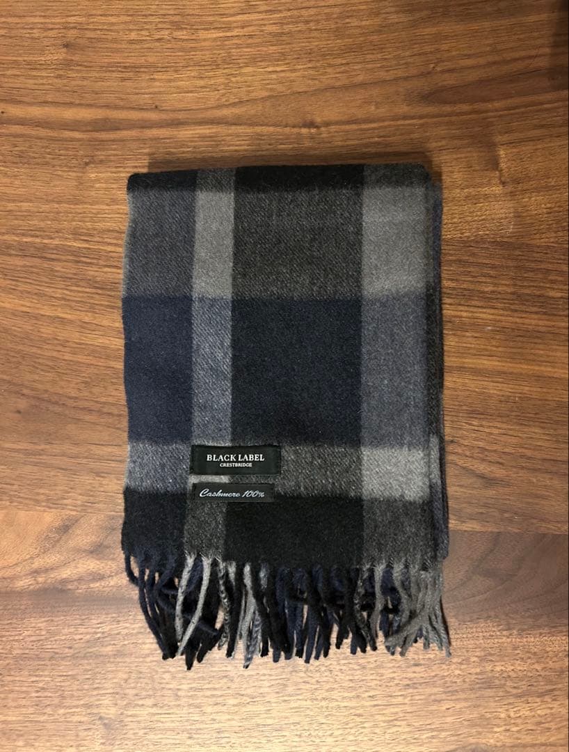 BLACK LABEL CRESTBRIDGE チェックマフラー(裏表同じ柄)