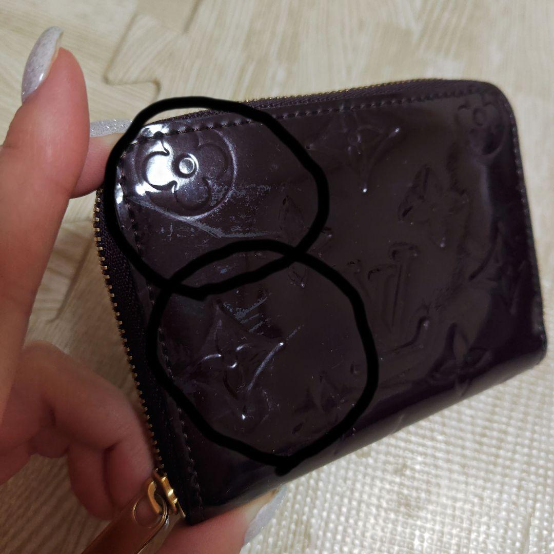 LOUIS VUITTON モノグラム ヴェルニ ジッピー パース
