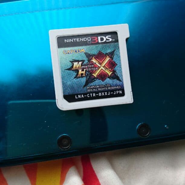 3DS モンスターハンタークロス付 充電器付