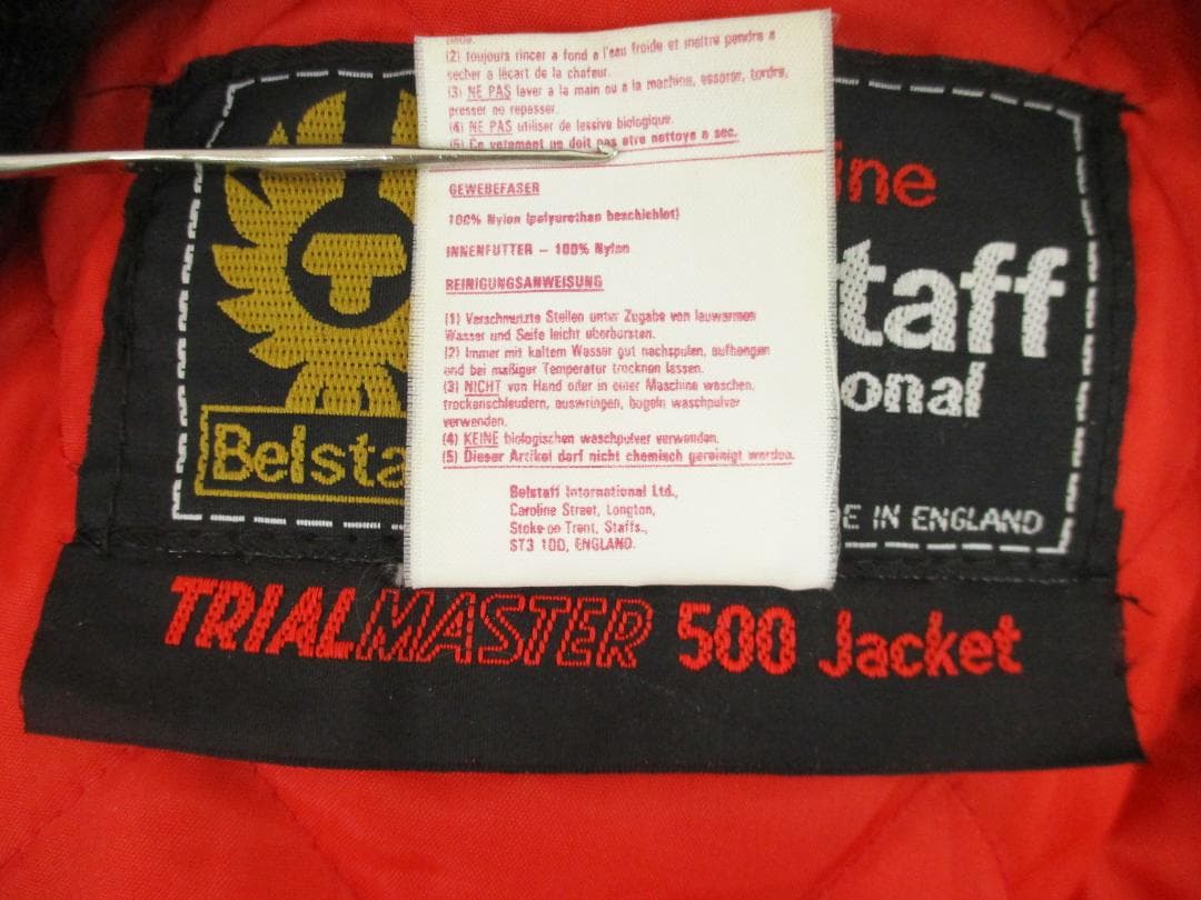 80s ベルスタッフ＜TRIAL MASTER 500 ジャケット＞M0275c