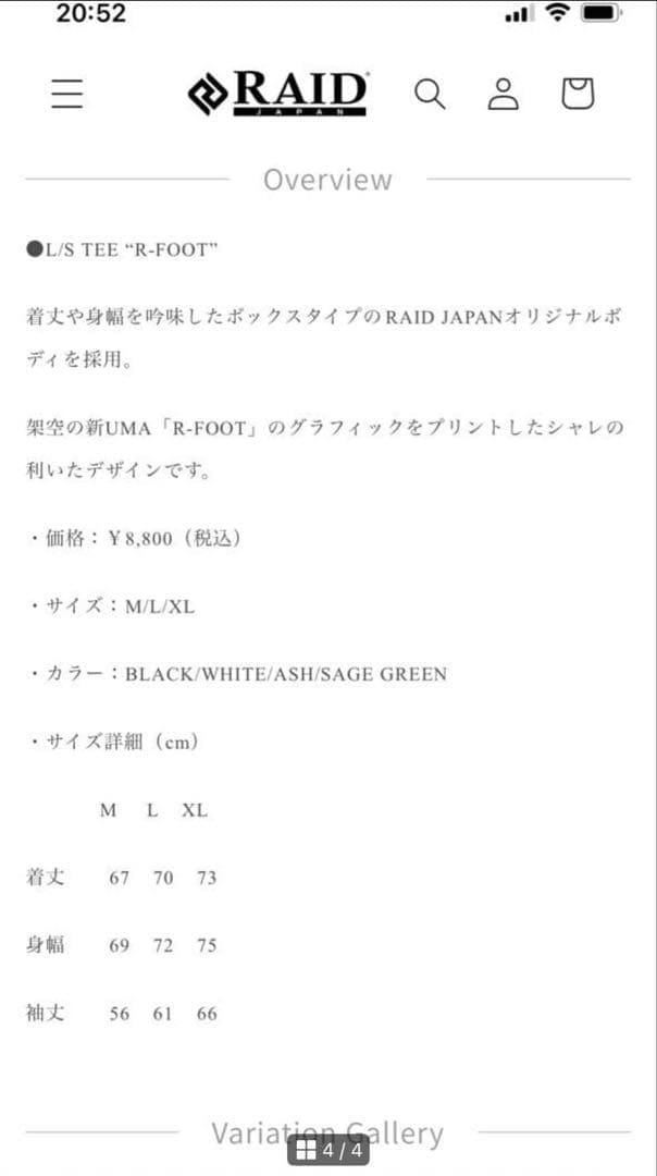ゆうちんさん専用 25日までお取り置き レイドフット 2枚セット
