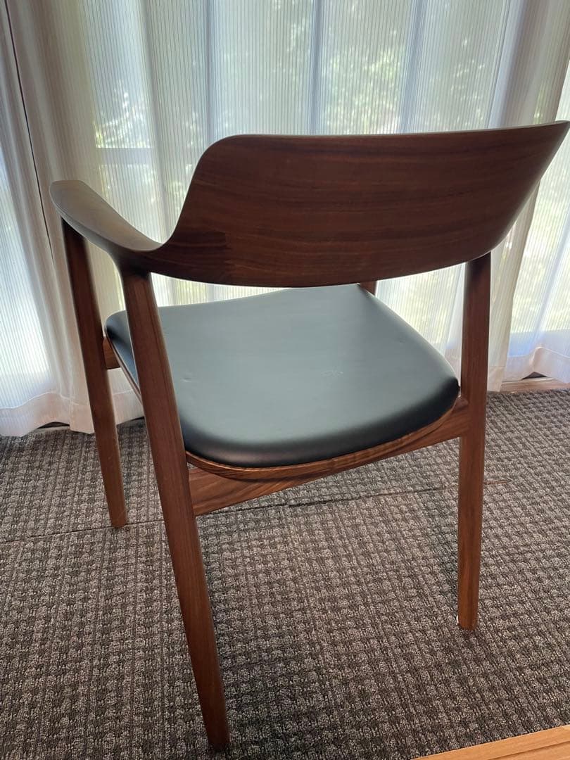 HIROSHIMA CHAIR ウォルナット　marni 本革