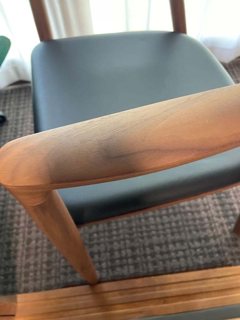 HIROSHIMA CHAIR ウォルナット　marni 本革