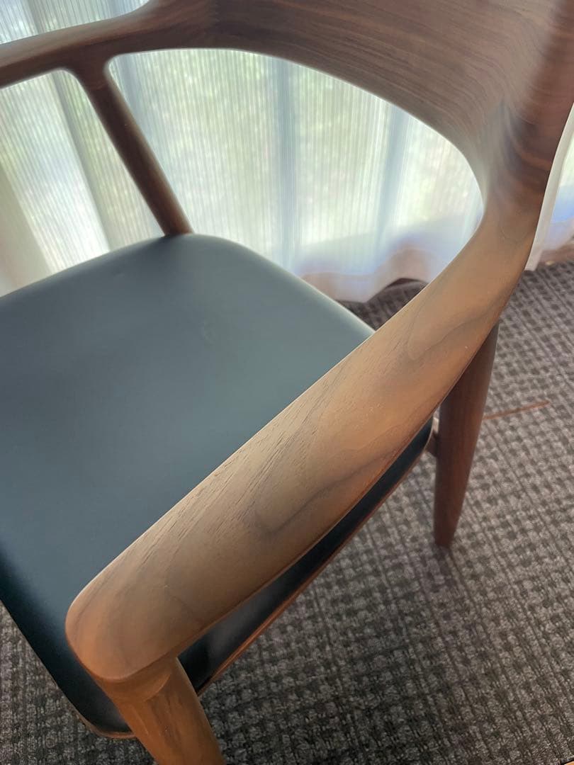 HIROSHIMA CHAIR ウォルナット　marni 本革