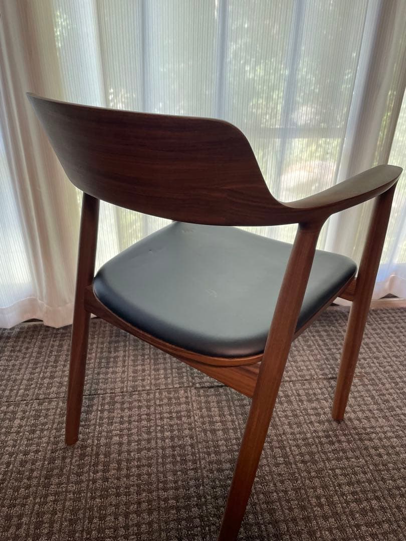 HIROSHIMA CHAIR ウォルナット　marni 本革
