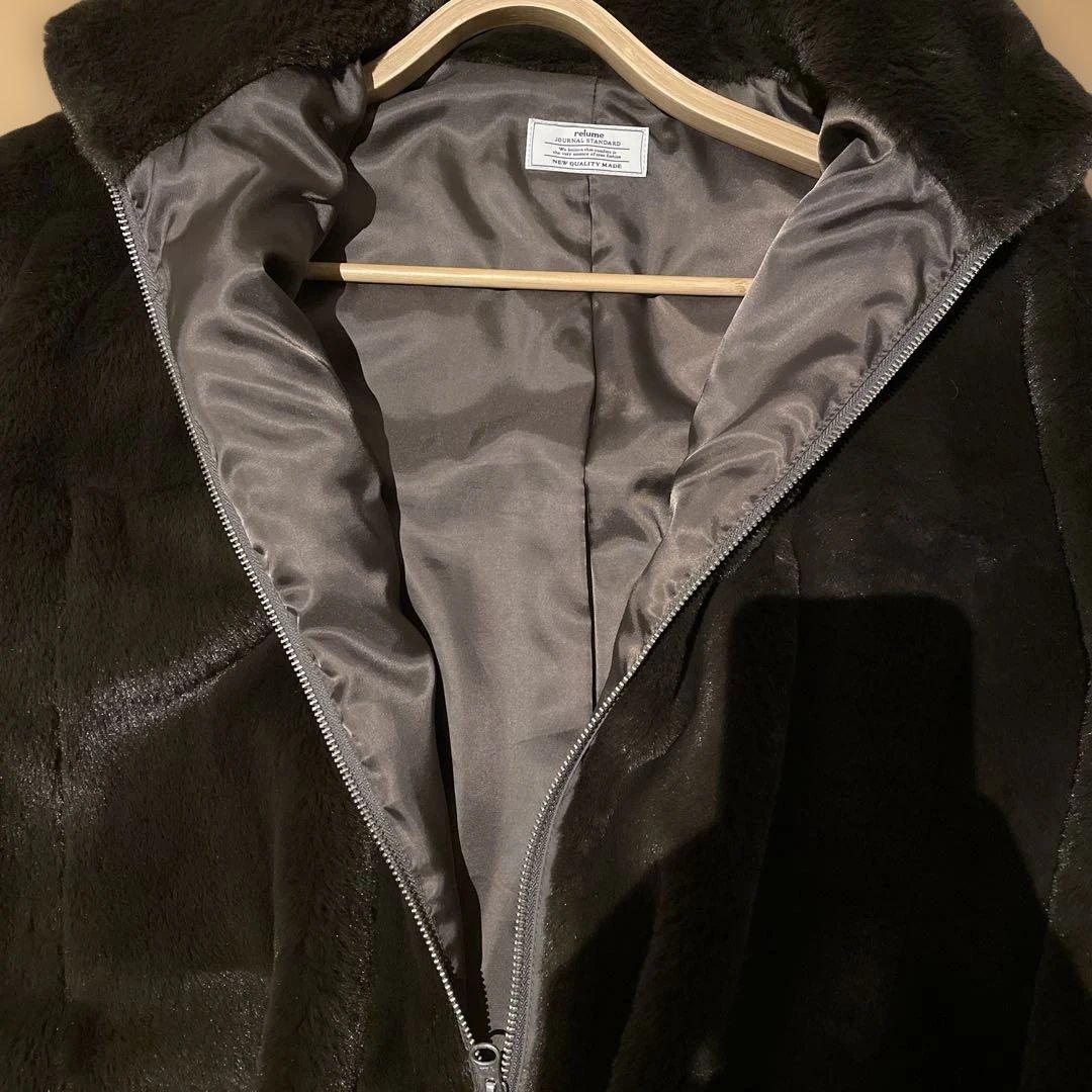 ジャーナルスタンダードレリューム　フルジップファーブルゾン