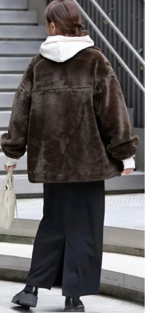 ジャーナルスタンダードレリューム　フルジップファーブルゾン