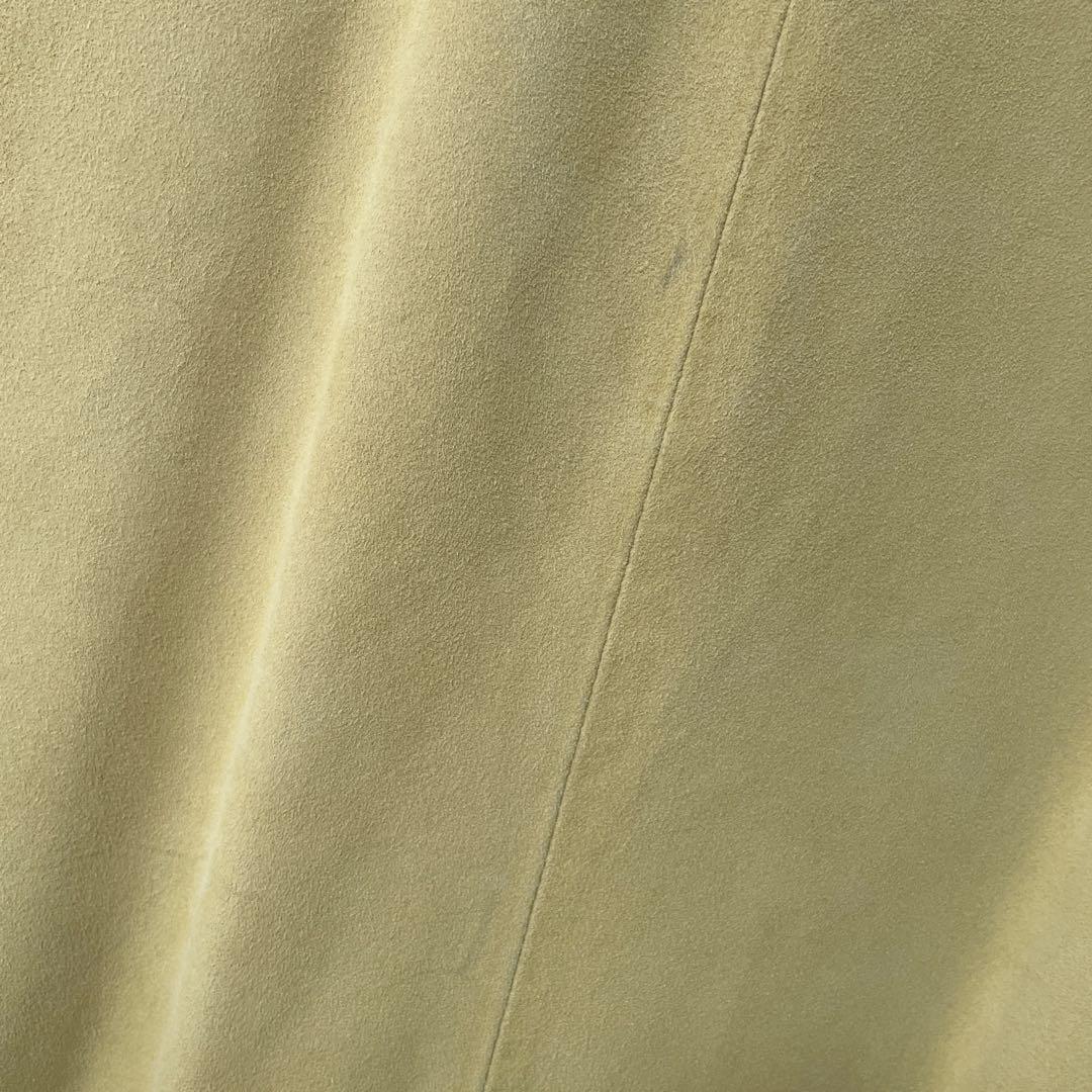 eabure✖︎RHC ライトアウター　黄色　イエロー36 レザージャケットやぎ