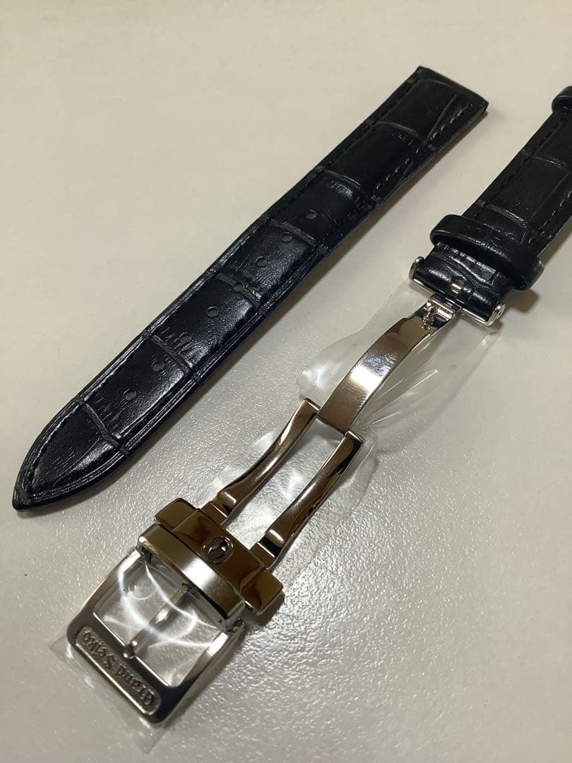 14136)グランドセイコーDバックル+レザーベルト　新品