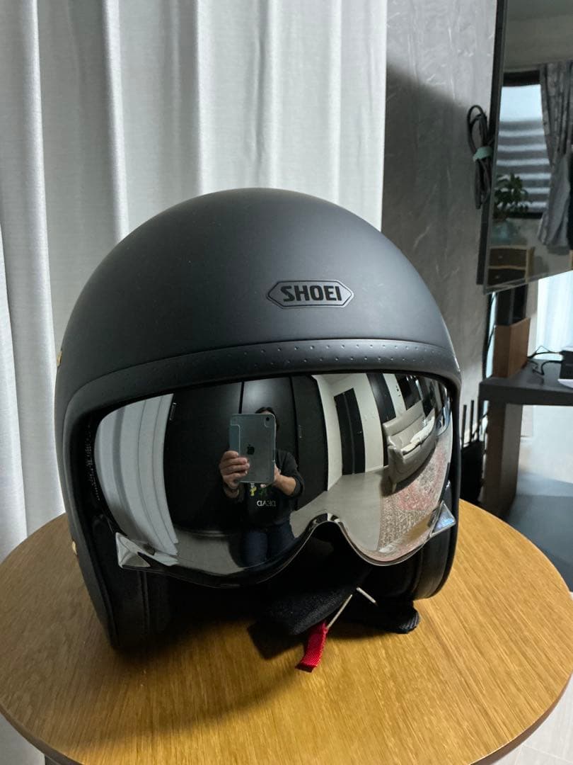 【極美品】SHOEI バイク　ヘルメット　J・O ジェイ・オー　マットブラック