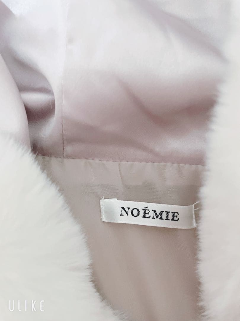 NOEMIE ノエミー ヨークフリルドーリーショートコート ピンク