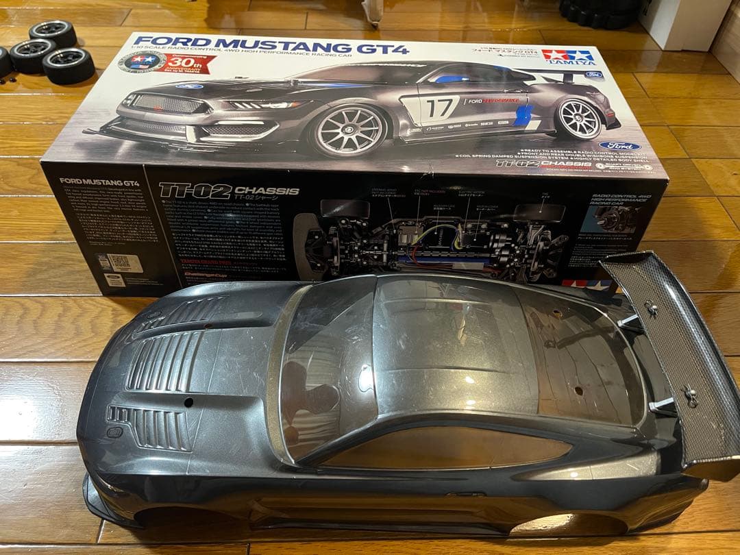 専用Ford Mustang GT4 TT-02シャーシ