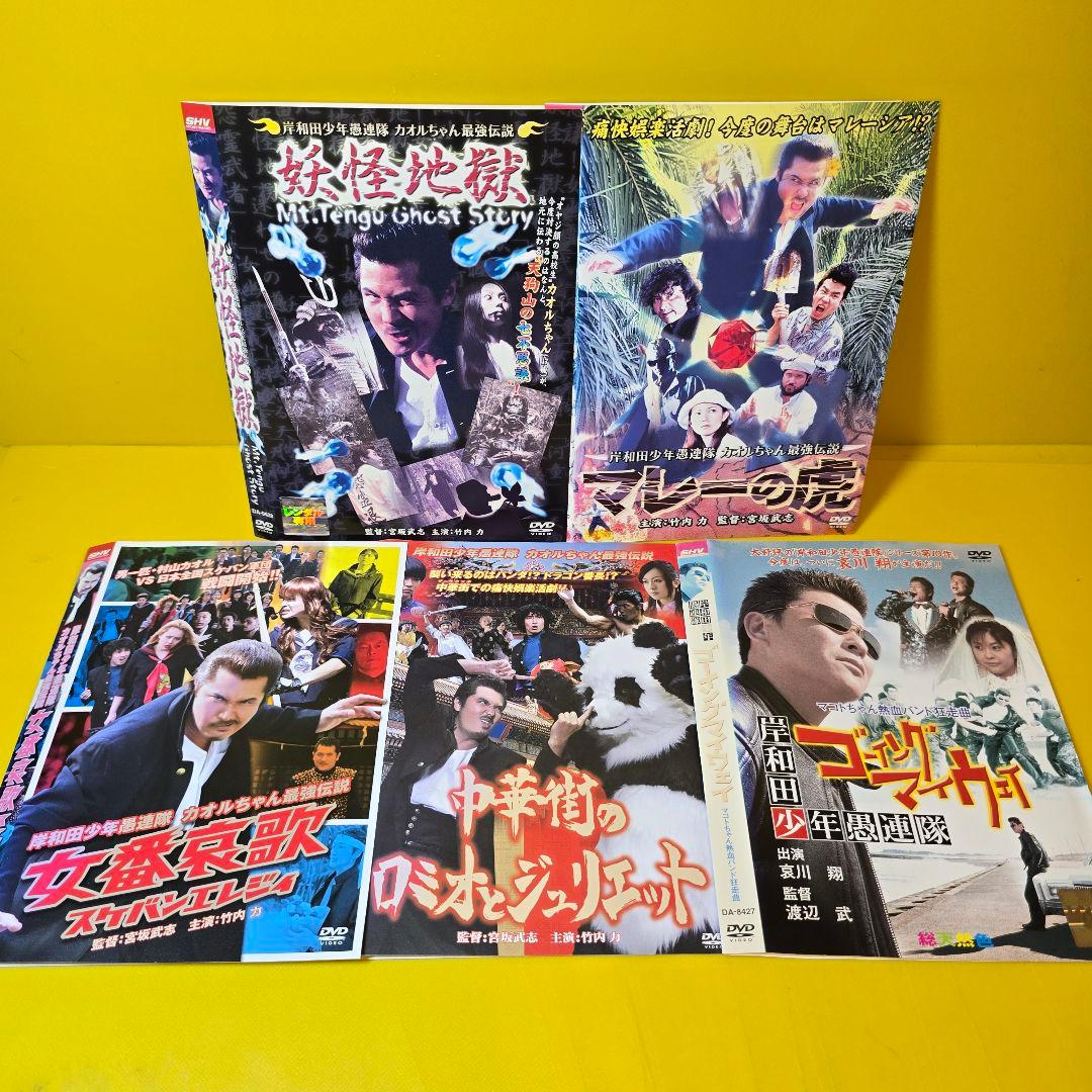 岸和田少年愚連隊 シリーズDVD9巻セット