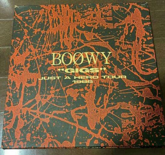 【初売り】BOOWY JUST A HERO TOUR 1986 初回限定