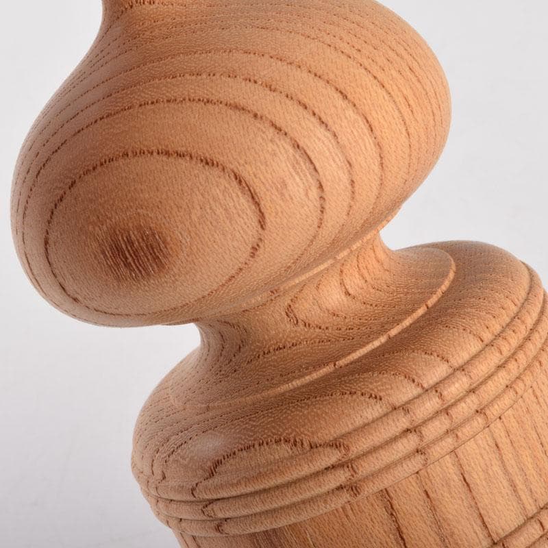 伊勢神宮　欅製　擬宝珠　香合　宇治橋渡始記念　V　8958