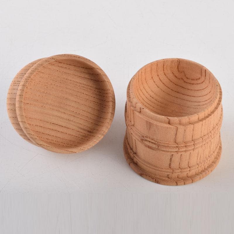 伊勢神宮　欅製　擬宝珠　香合　宇治橋渡始記念　V　8958