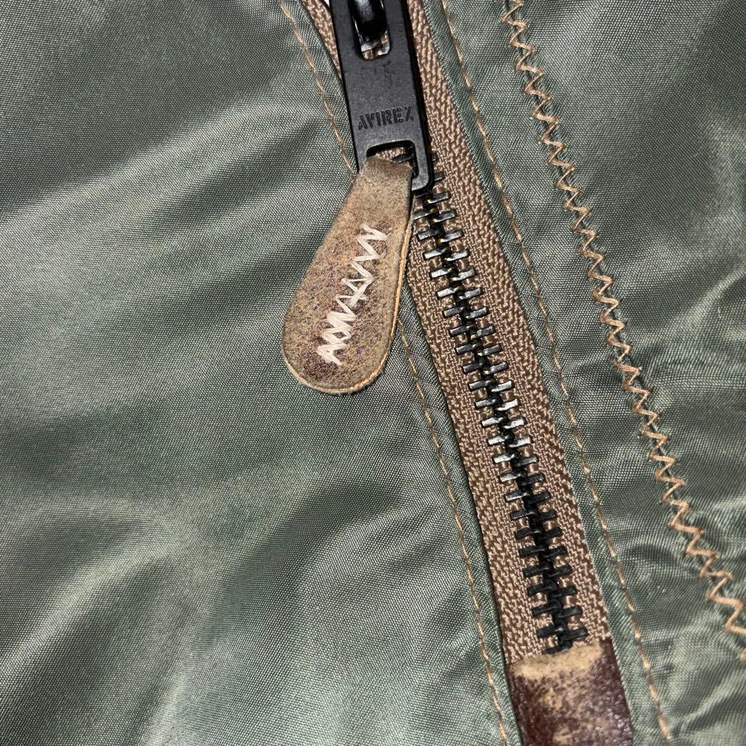 AVIREX 60周年記念/STYLE 6172074羊革使用フライトジャケット