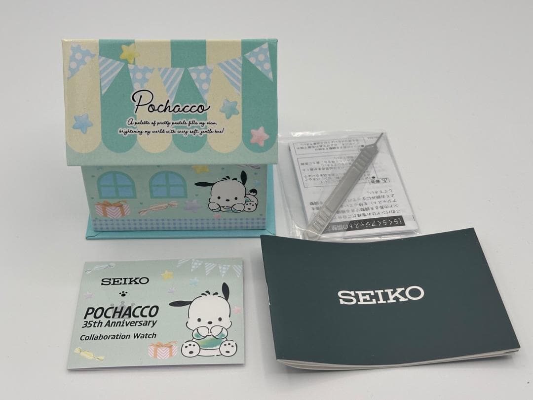 新品未使用品 セイコー×ポチャッコ コラボウオッチ レディース seiko