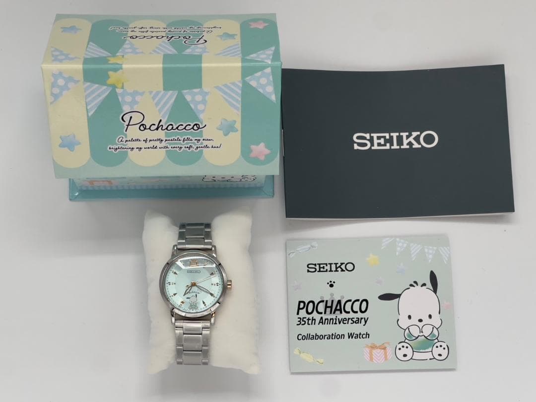 新品未使用品 セイコー×ポチャッコ コラボウオッチ レディース seiko