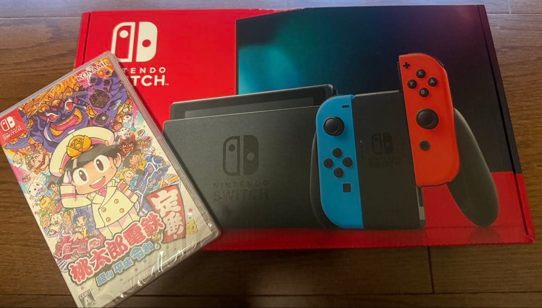 新品未開封‼︎Nintendo Switch ネオンブルー/ネオンレッド 本体