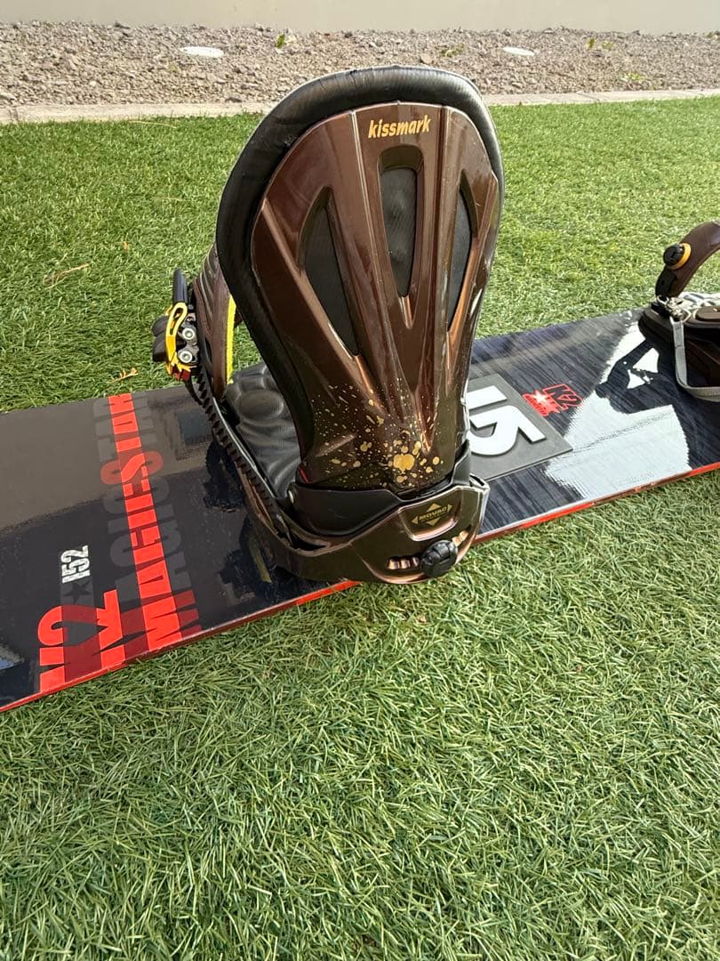 K2 MAGICSTAR 152 × kissmarkビンディング付