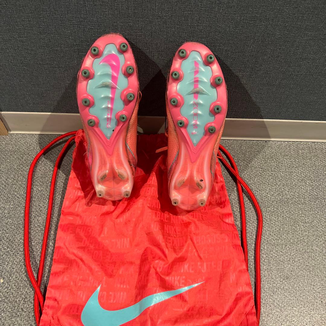 Nike サッカーシューズ オレンジ/ブルー