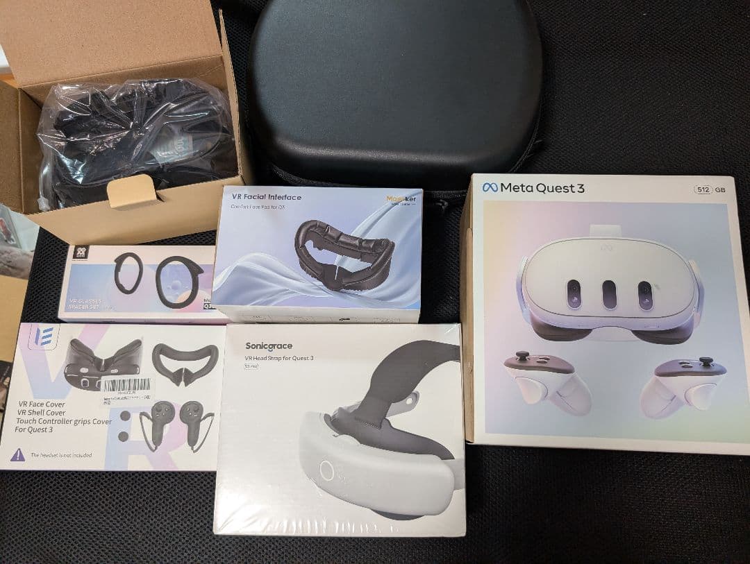 【新品】 Quest3 512GB　メタクエスト3 オプションセット