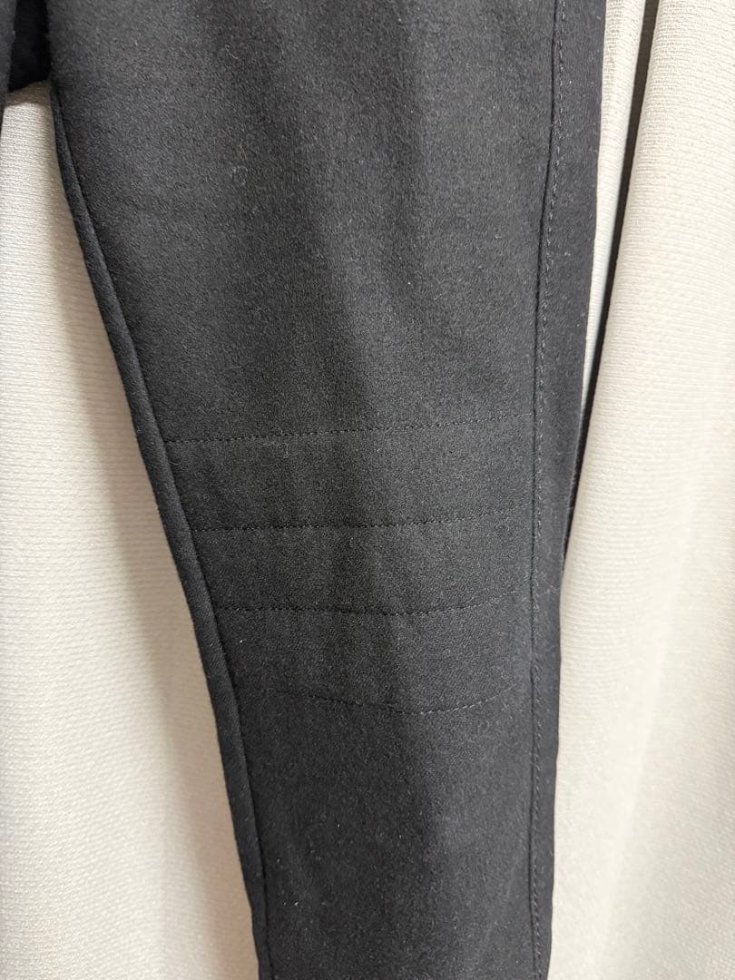 sacai ライダースデザイン メルトン パンツ