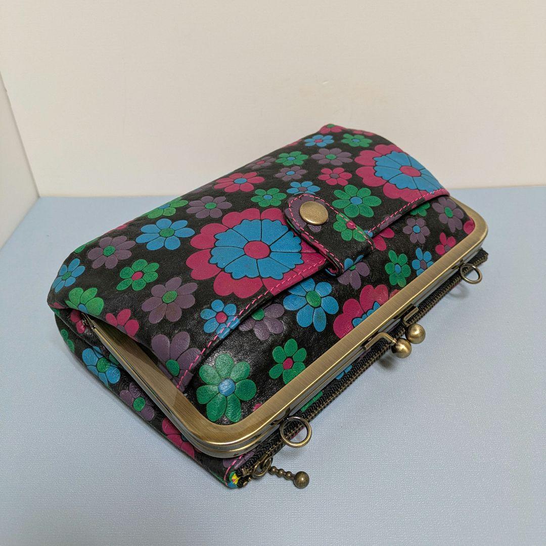 AY◟̽◞̽ ༘*　がま口ショルダーバック