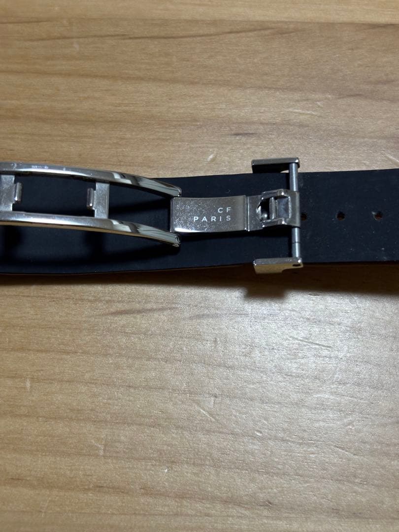 カミーユフォルネ　カイマン　シャイニー　アンチスウェット　Dバックル付19mm