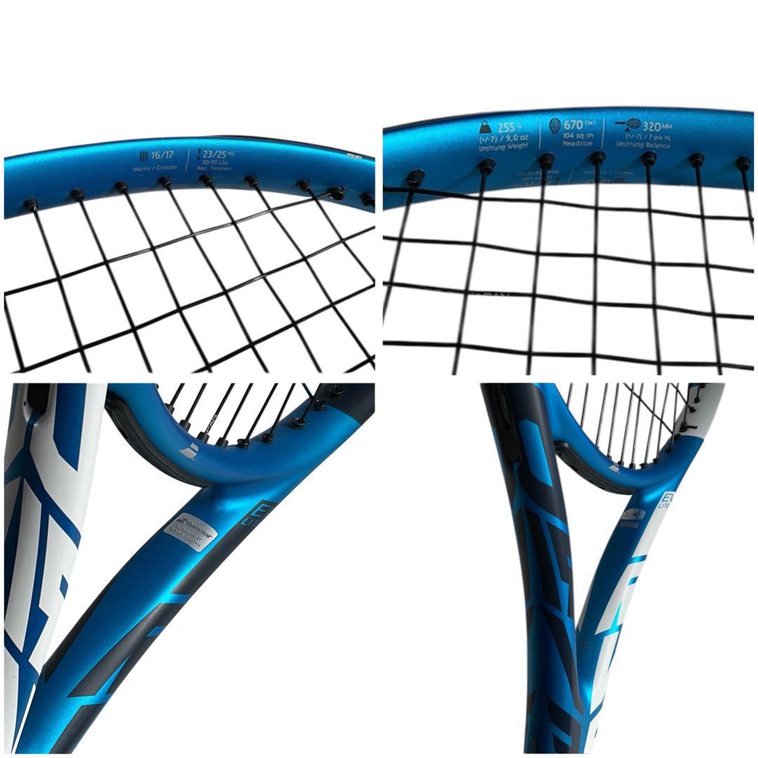 【BabolaT】 バボラ テニスラケット EVO DRIVE LITEケース付