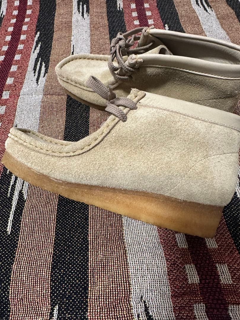 クラークス ワラビー Clarks ベージュ　US5 1/2 uk3 1/2