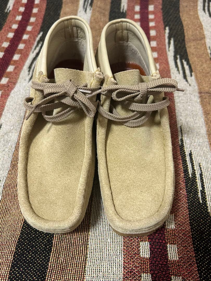 クラークス ワラビー Clarks ベージュ　US5 1/2 uk3 1/2