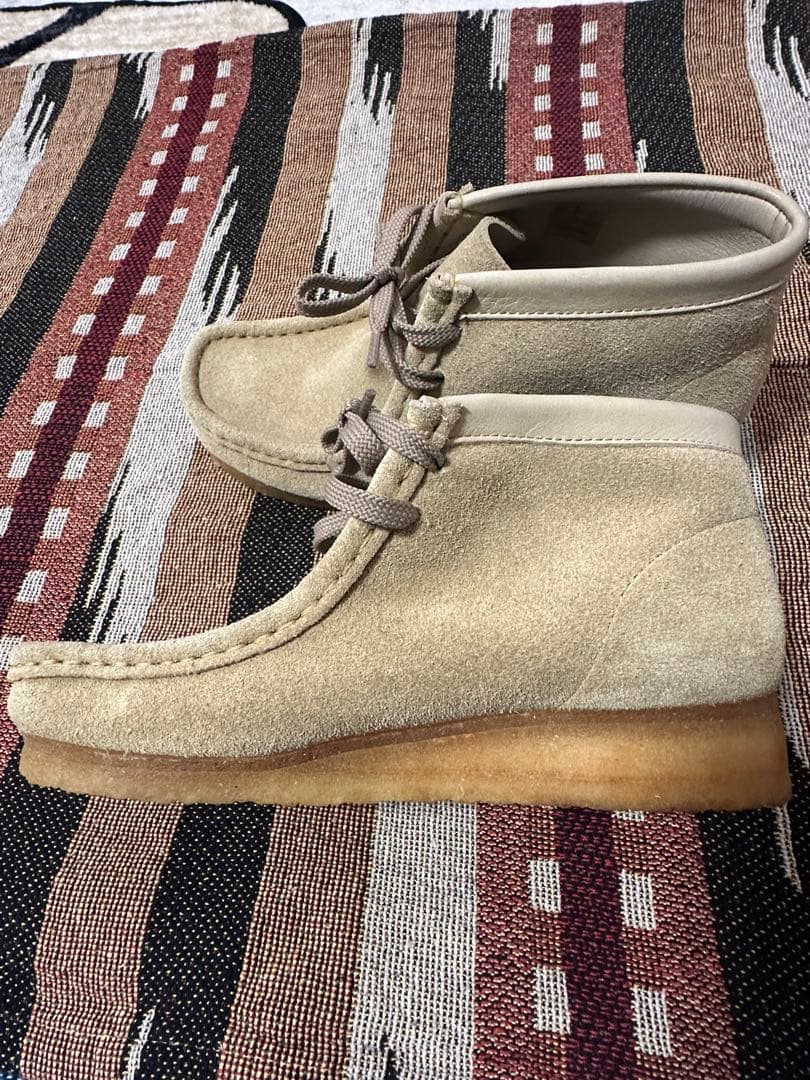クラークス ワラビー Clarks ベージュ　US5 1/2 uk3 1/2