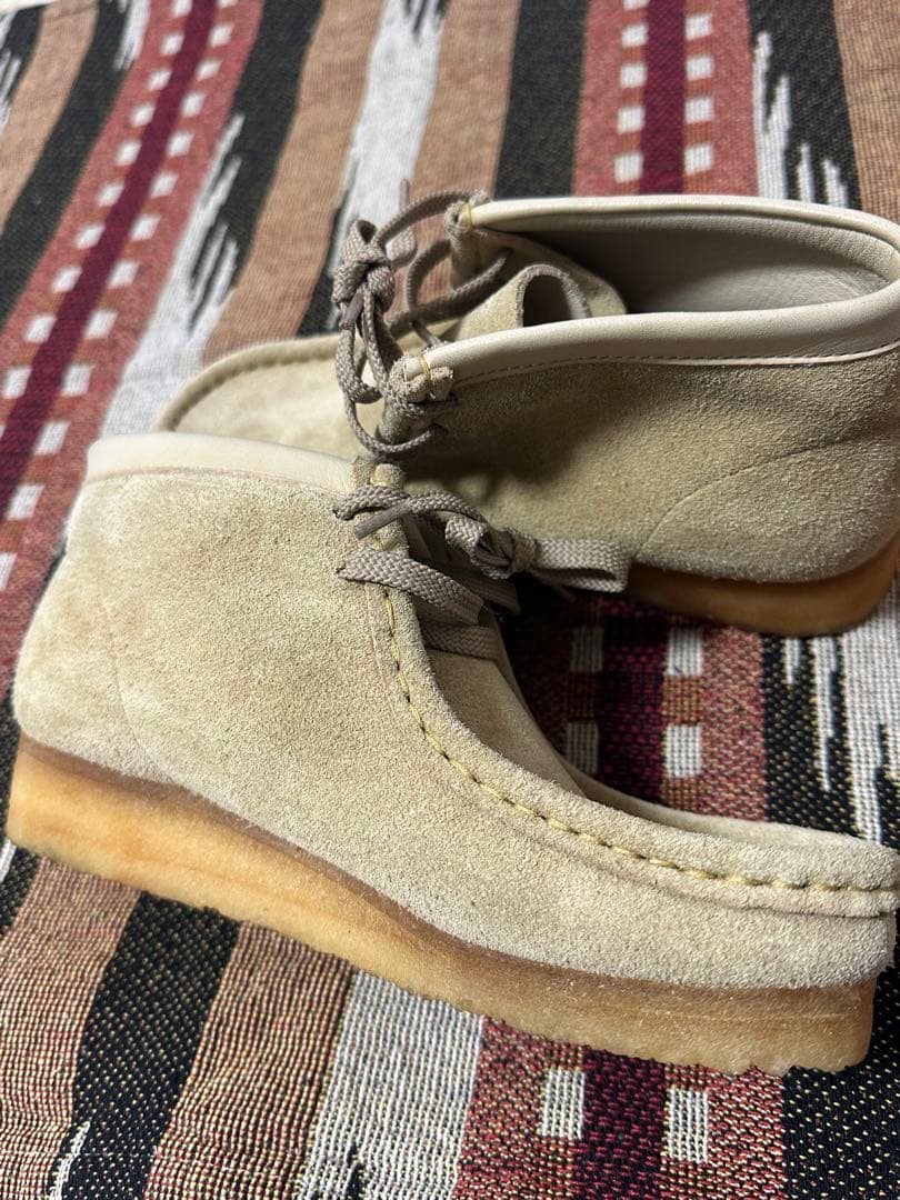 クラークス ワラビー Clarks ベージュ　US5 1/2 uk3 1/2