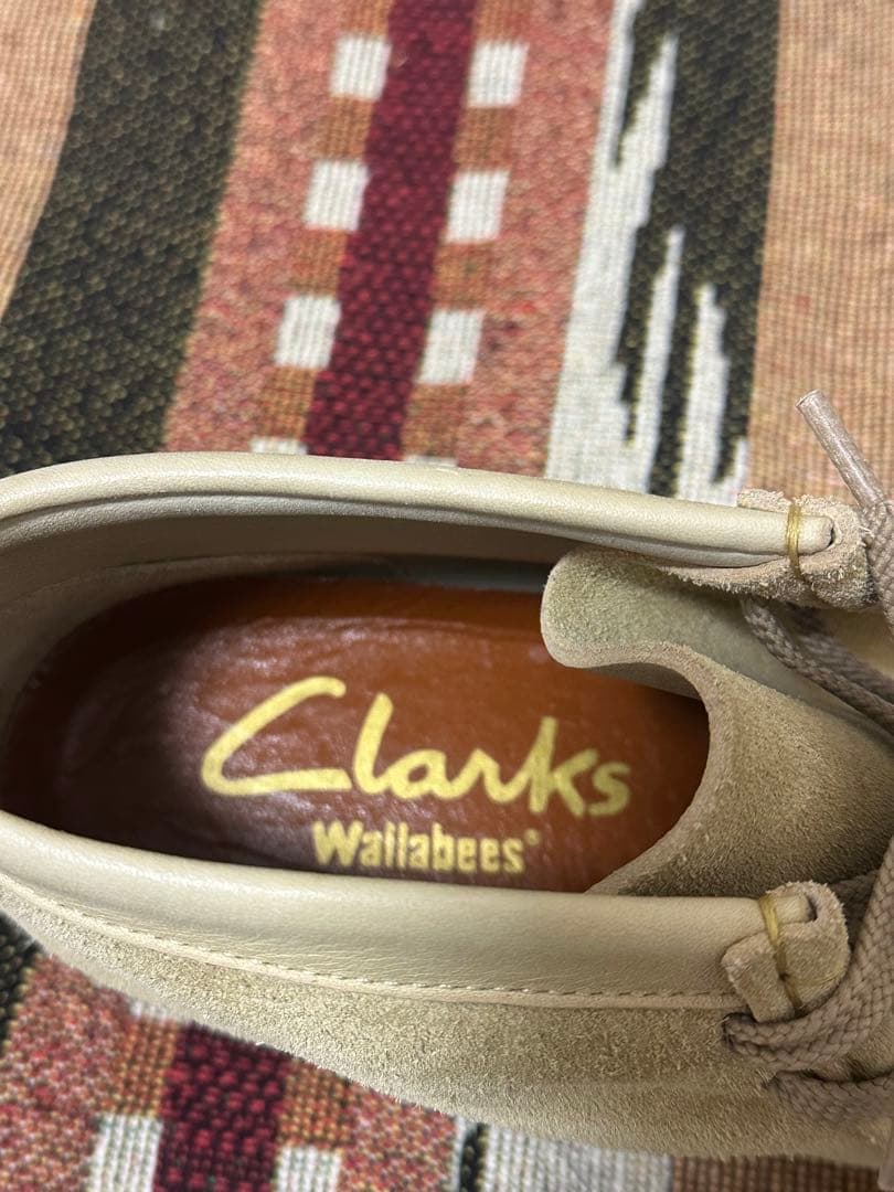 クラークス ワラビー Clarks ベージュ　US5 1/2 uk3 1/2