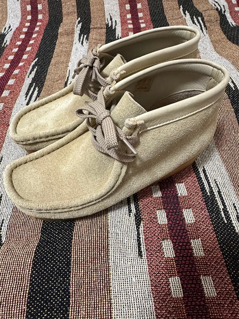 クラークス ワラビー Clarks ベージュ　US5 1/2 uk3 1/2