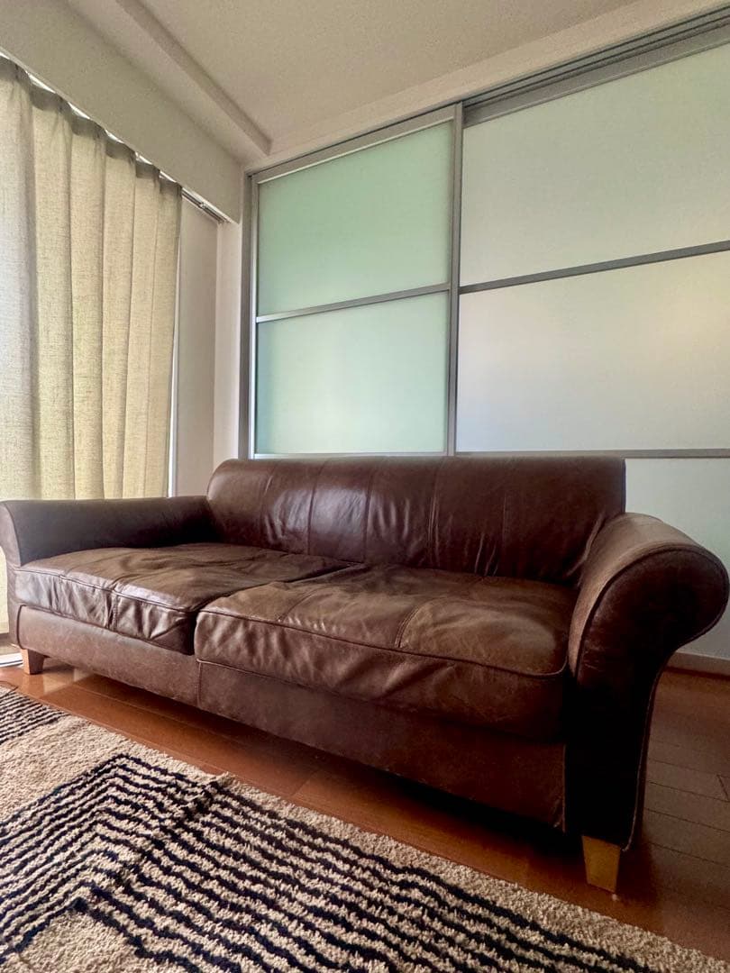 RELAX FORMレザーテックスソファ アンティーク