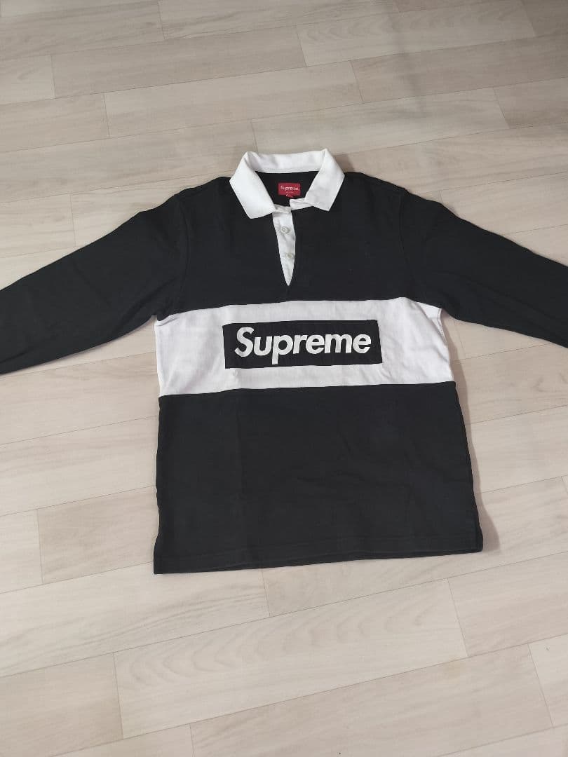 Supreme　ラガーシャツ